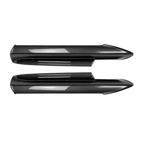 Pair Front Bumper Lip Splitter Spoiler For Bmw 3 Series E90 E91 M-Tech 4 Door 320i 330i 2005-2008 Bumper Side Splitter Cover