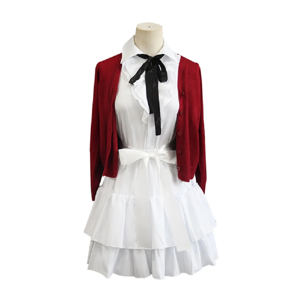 Унисекс аниме косплей костюм Megumi Kato Хэллоуин Униформа Индивидуальный размер