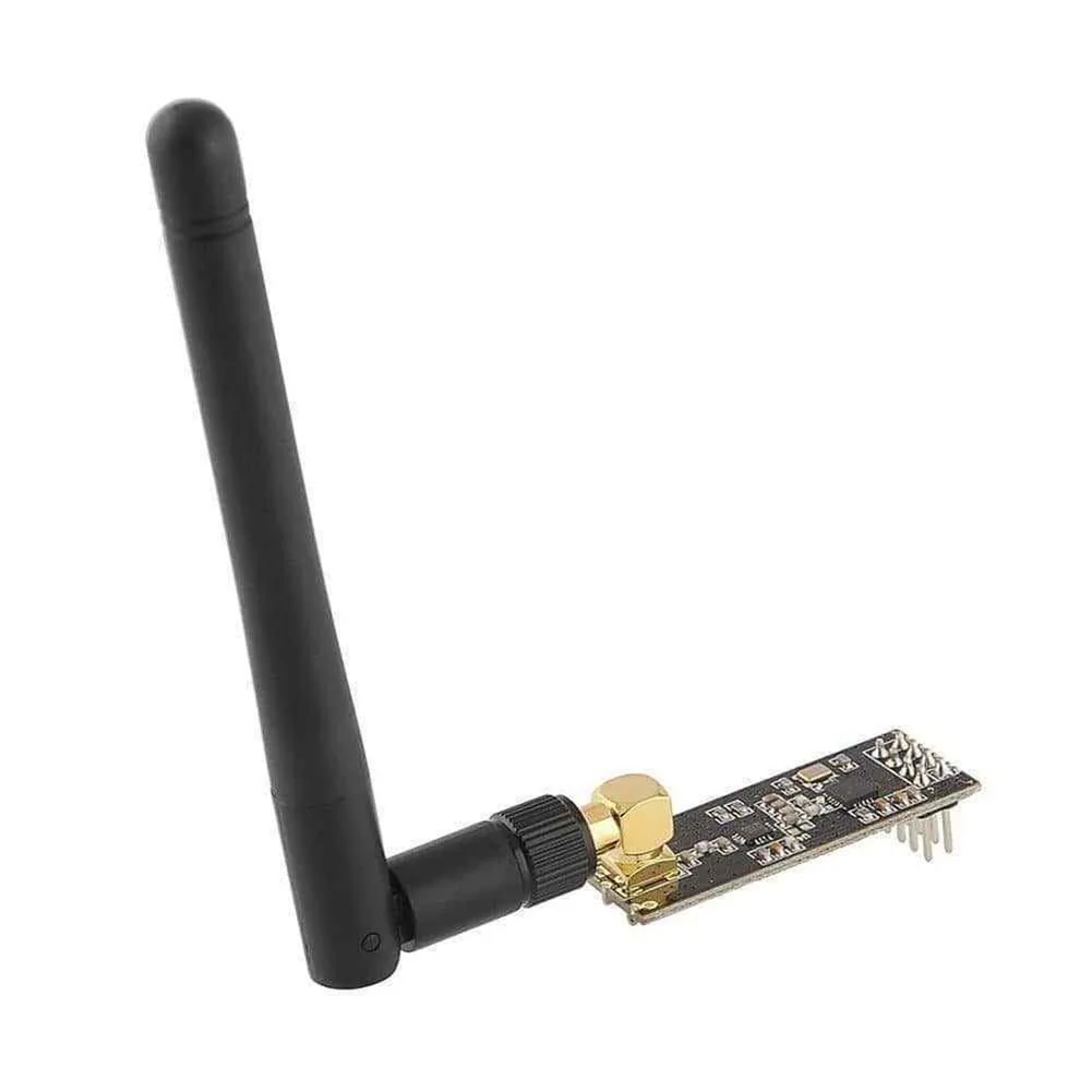 

SMA дистанционный радиомодуль с антенной NRF24L01 + PA LNA SMA 2,4G беспроводной модуль