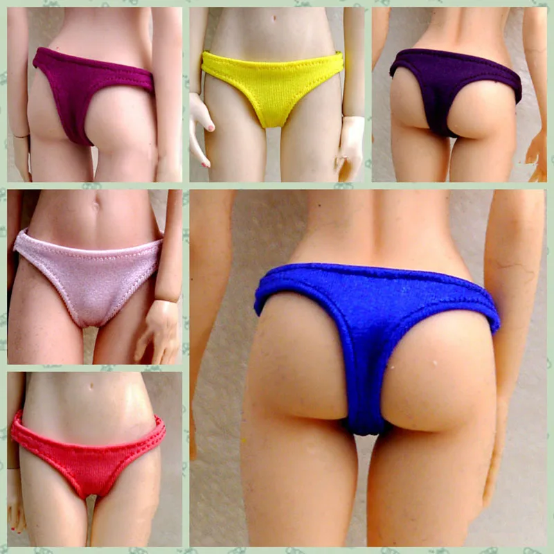 

Женские аксессуары 1/6, маленькие Т-образные трусики, доступны разные цвета для экшн-фигурок 12 дюймов