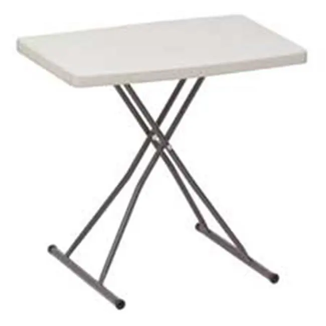 

Classic Personal Folding Table, 30 x 20 x 25 to 28 High, Platinum