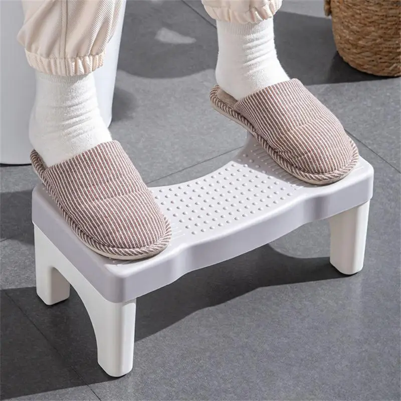 

1pcs Poop Stool Toilet Step Stool Non-slip Portable Capability Bathroom Potty Training For Adult Sturdy Squat Stool Chairs