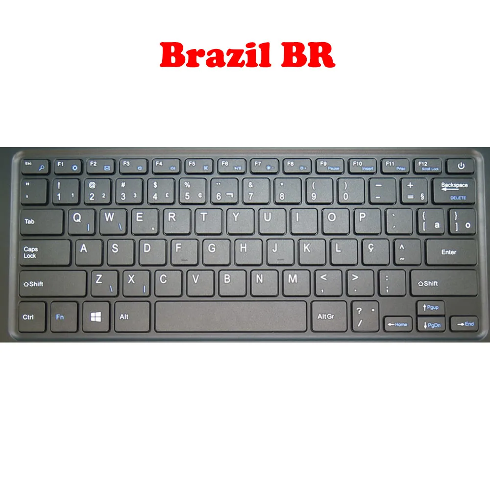 Клавиатура RU IT FR для Jumper EZbook 3SE 3SL ONDA XIAOMA 41 XM41 OW114 MB 27716008 -BZ YXT-NB93-48 PRIDE-K2697 Новый