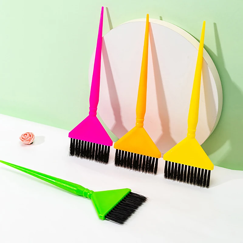 

Professional Hair Dye Brush Hairdressing Hair Brushes Plastic Fluffy Comb Barber Hair Dye Hair Brush Hairstyle Design Tool