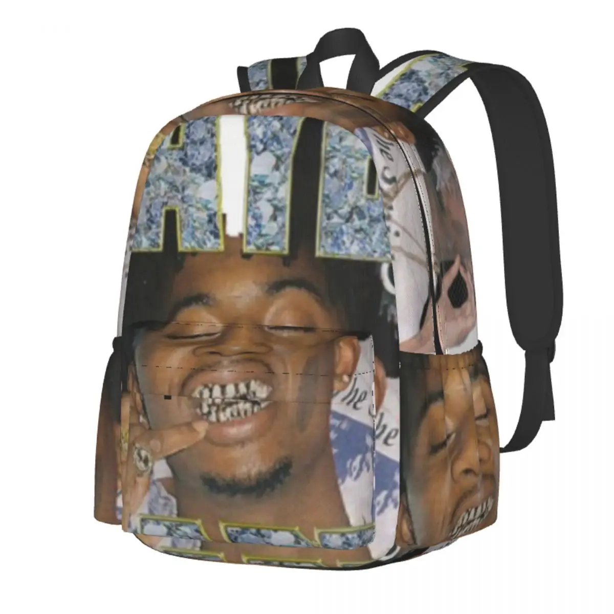 

Untitled Backpack Boy Gril playboi carti galaxy Breathable Backpacks Polyester Fun High School Bags Trekking Custom Rucksack