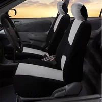 2022 unique flat cloth car seat cover detachable headrests and solid bench interior accessories universal car seat cover