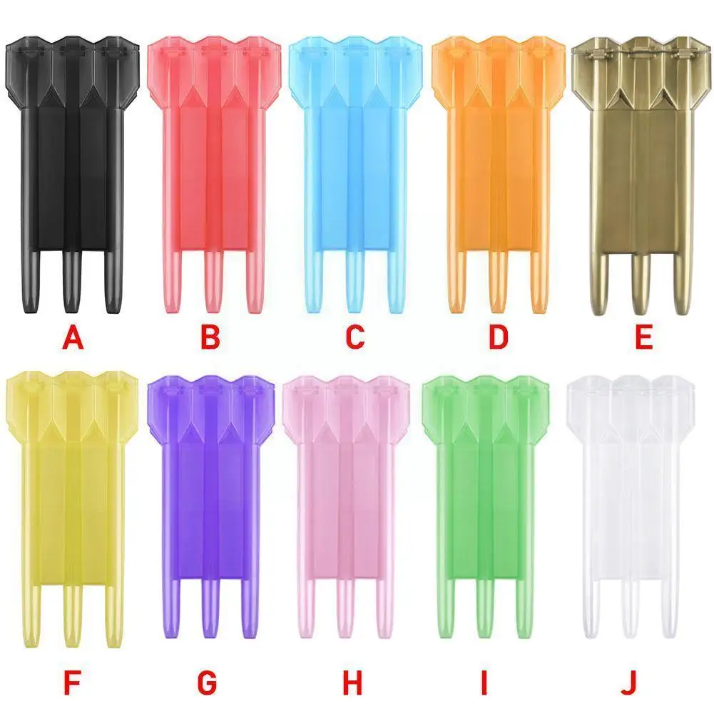 

1pcs Dart /wallet/ Plastic Dart Box Transparent Transparent Of Box Colors 5 Material Accessories Portable Storage Dart G5m8