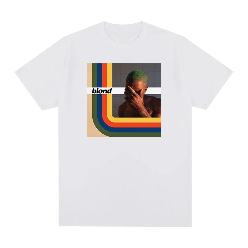 

Blond Blonde Frank Hip Hop T-shirt Boys Don'T Cry Rapper Harajuku Streetwear Cotton Men New TEE TSHIRT Womens Tops