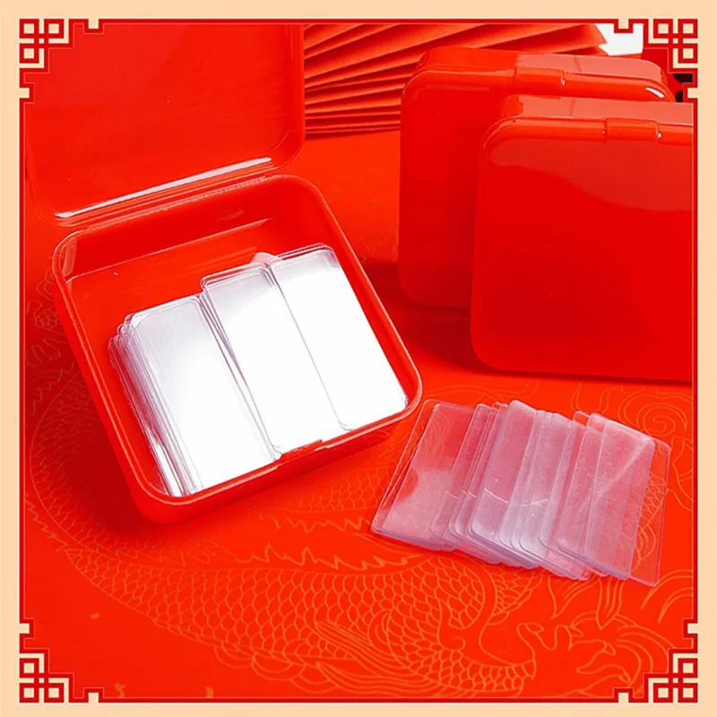 

60Pcs Double Sided Stickers Tape Transparent Non-marking Strong Adhesion Home Fixation Tapes High-adhesive Double Faced Tapes