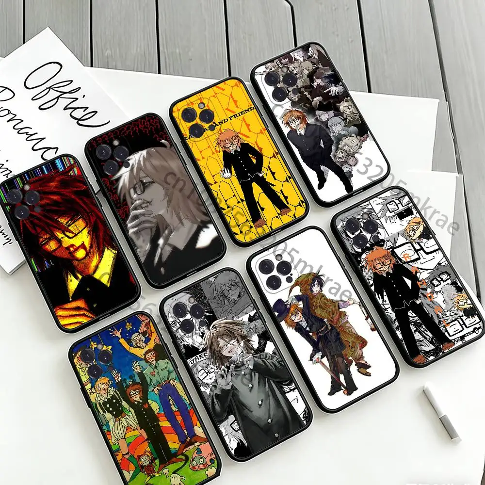 Фото Чехлы для телефонов Randal's Friends Ranfren Anime для iPhone 17 16 15 14 13 12 11 Pro Max Plus, роскошные, с защитой камеры, пластиковые №1