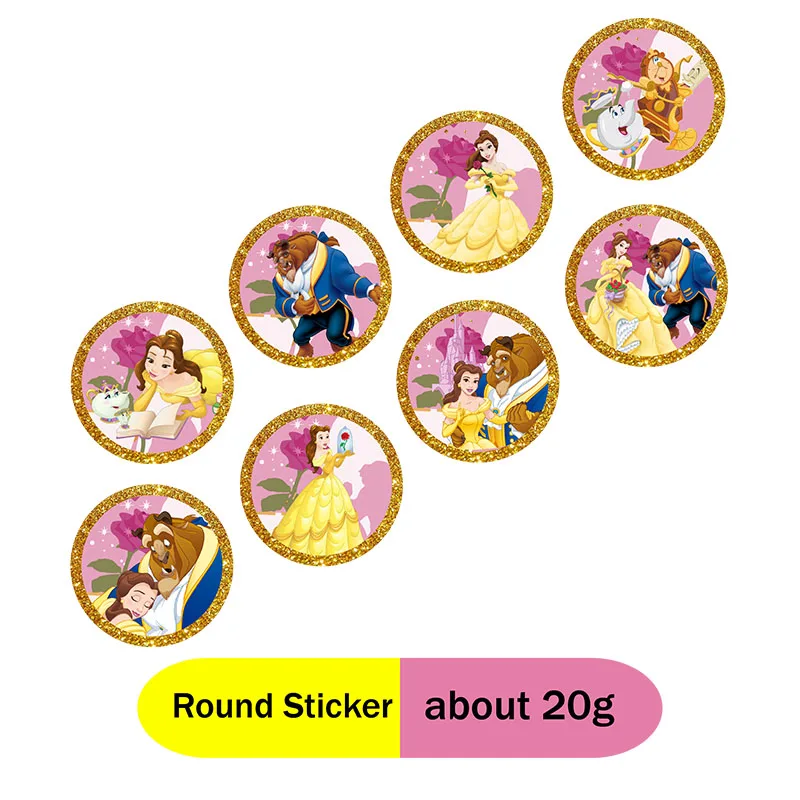 

Одноразовая посуда для вечеринки "Красавица и Чудовище" Disney