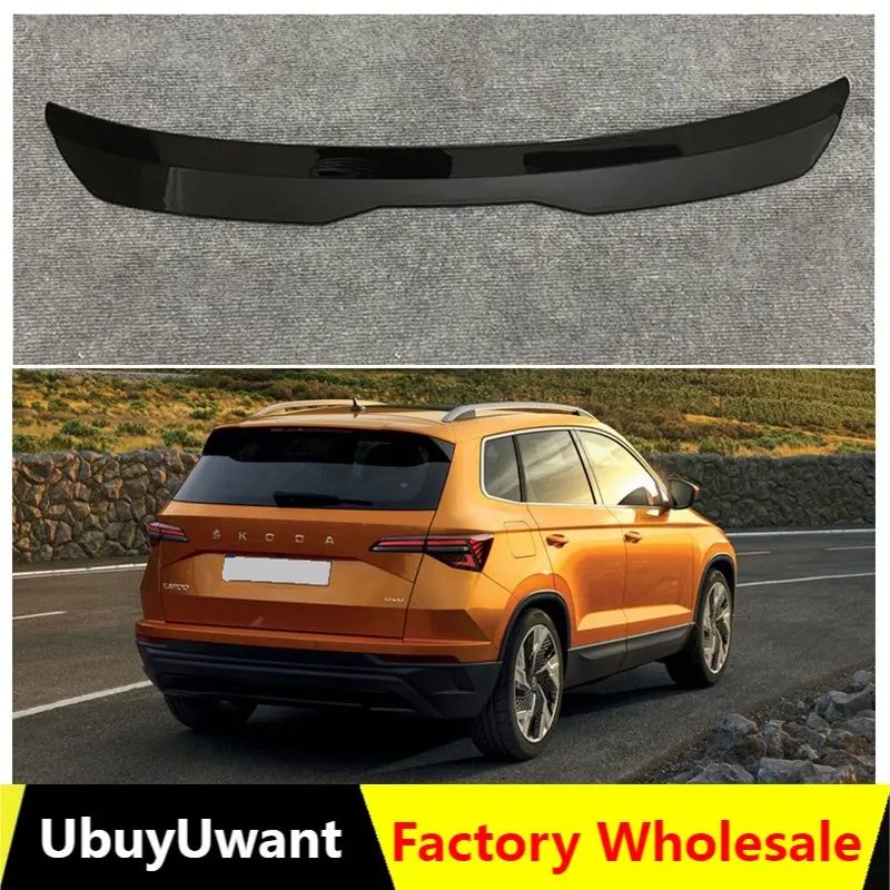 

Внешний спойлер из АБС-пластика для Skoda Karoq 2017 2018 2019 2020