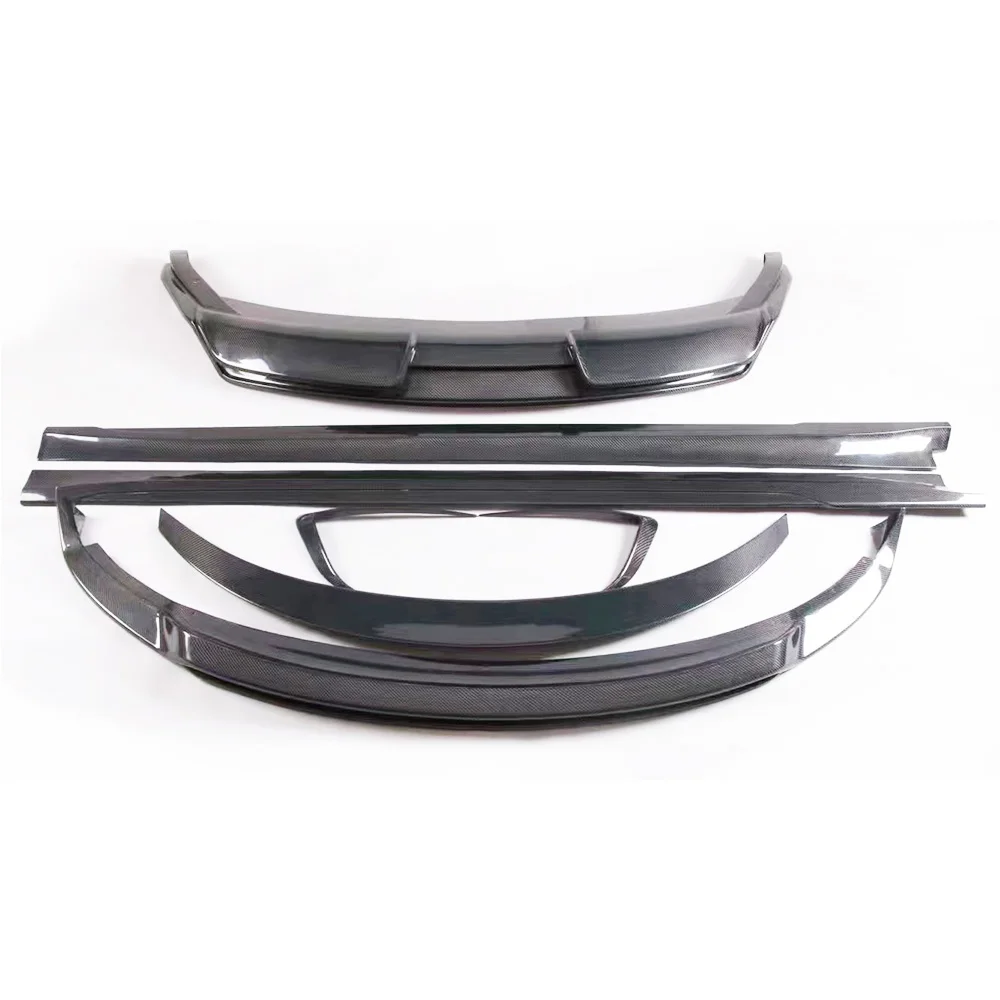 Комплект кузова из углеродного волокна в стиле ART для Tesla Model 3 передняя губа и