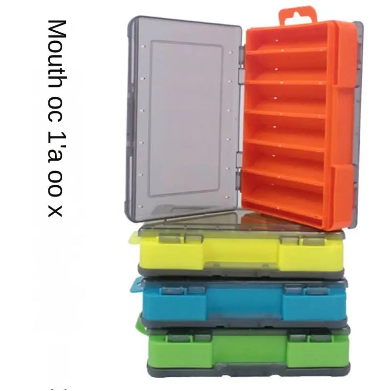 

Durable Y-shaped Groove Fishing Gear Storage Box Double-sided Storage Fishing Accessories Fishing Tackle Boxes Fishing Sturdy