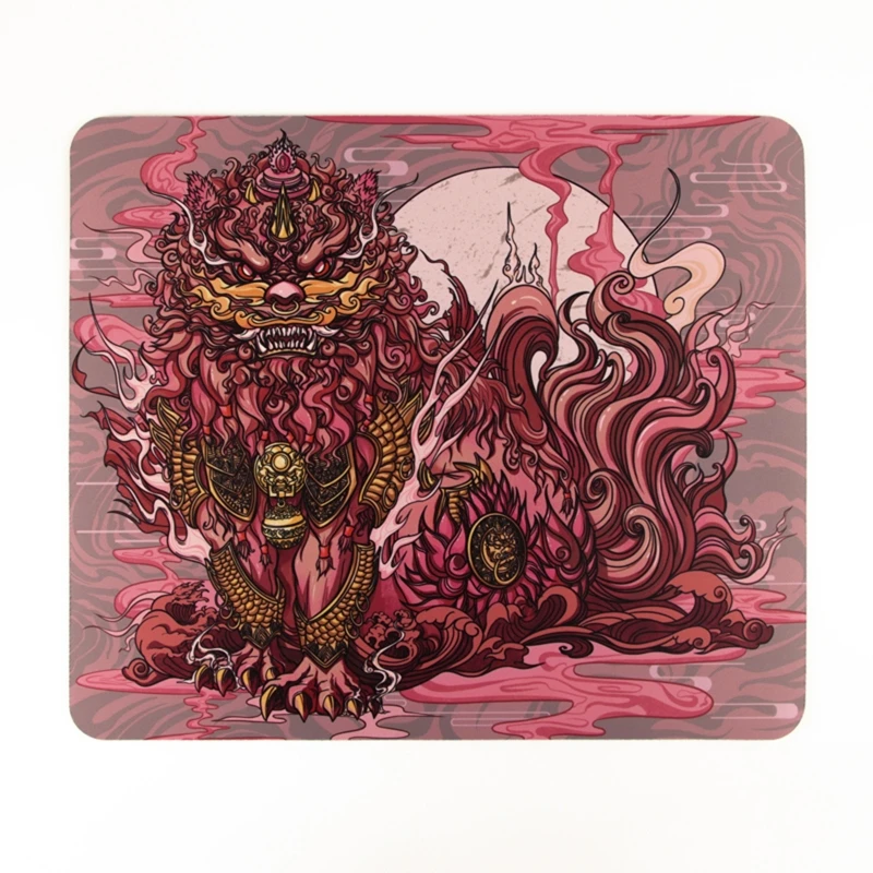 

Esports Tiger QinSui X Gaming Mouse Pad Smooth Flexible Mouse Pads Mouse Mats w/ Non-Slip Rubber Base Mousepad for Gamer