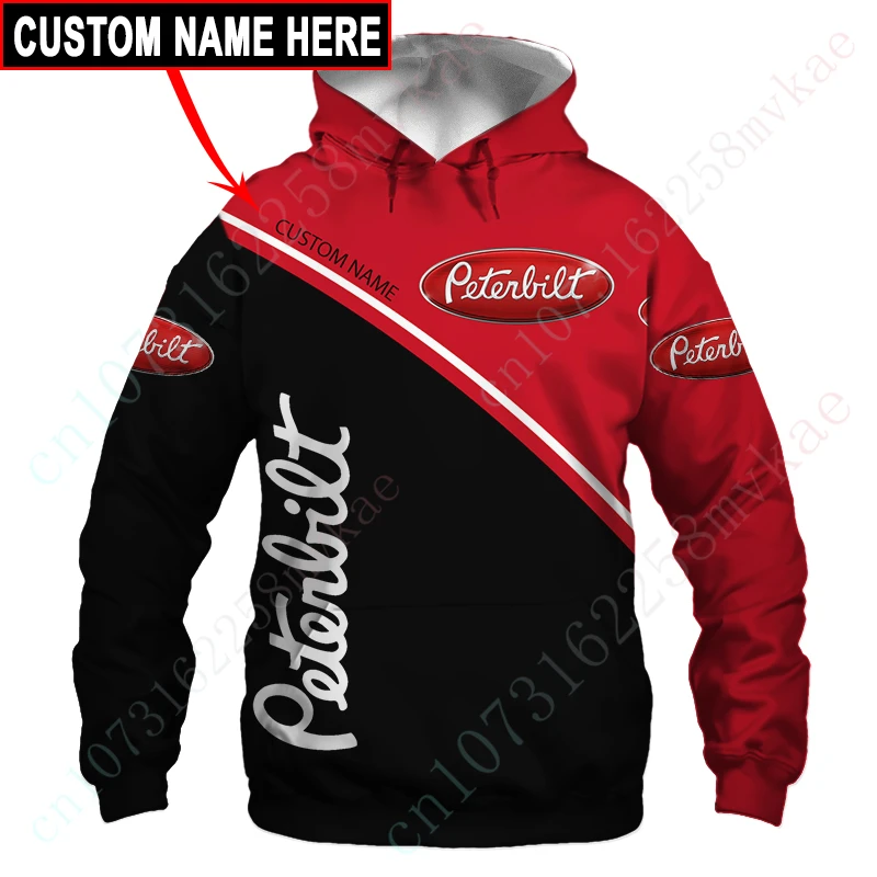 

Peterbilt Anime 3D Printing Zip Hoodies Essentials Streetwear Unisex Sweatshirt Harajuku Oversize Hoodie Casual Men's Clothing