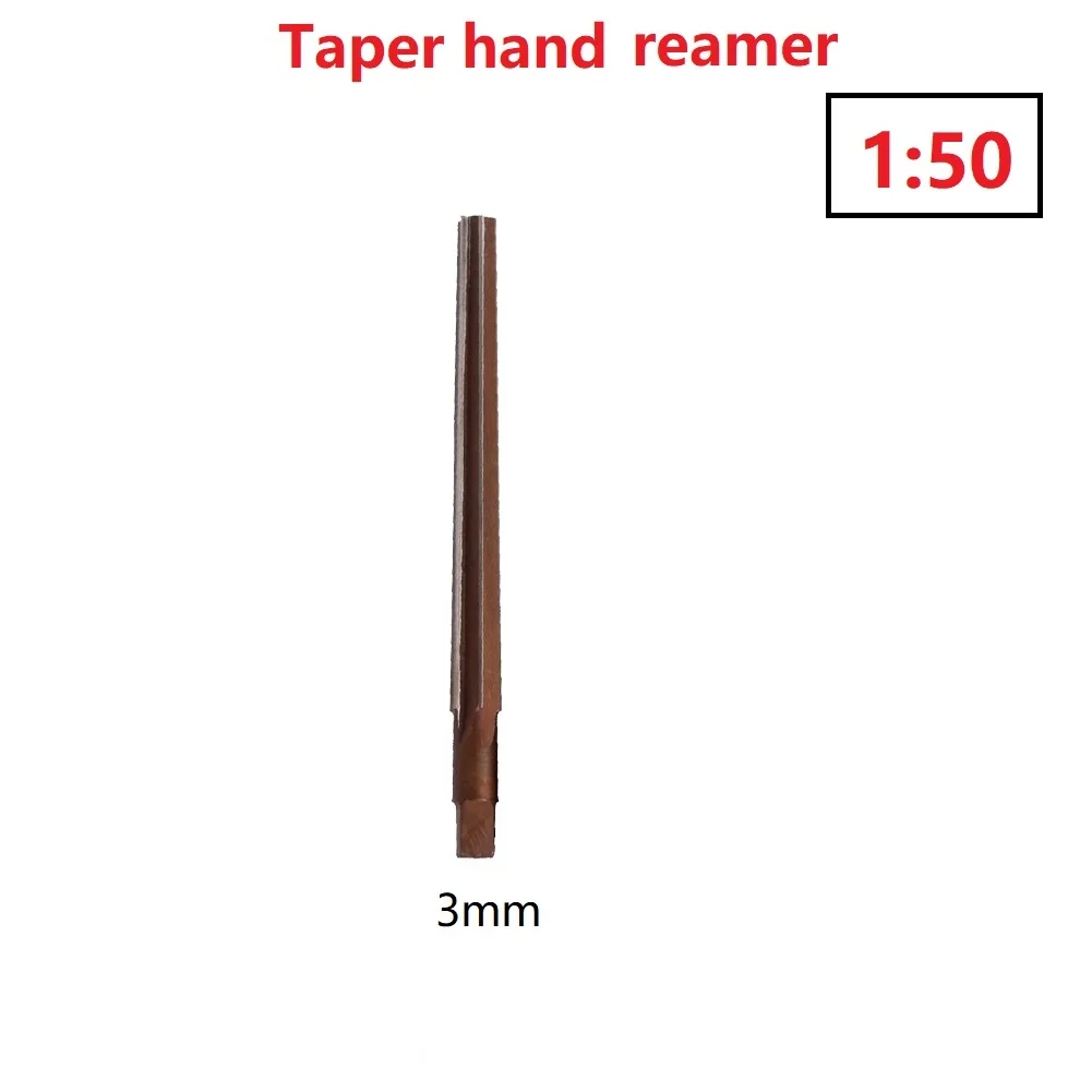 

Reamer Hand Reamer Dia 3/4/5/6/8/10mm Tools 1:50 Conical Degree 96#silicon HSS Alloy Steel Manual Pin Taper Shank