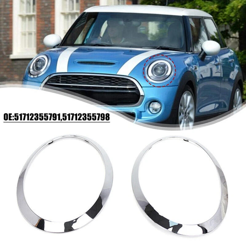Кольцо фары автомобиля накладка на задний фонарь для MINI COOPER F55 2014-2019 63217351431 / 63218495332