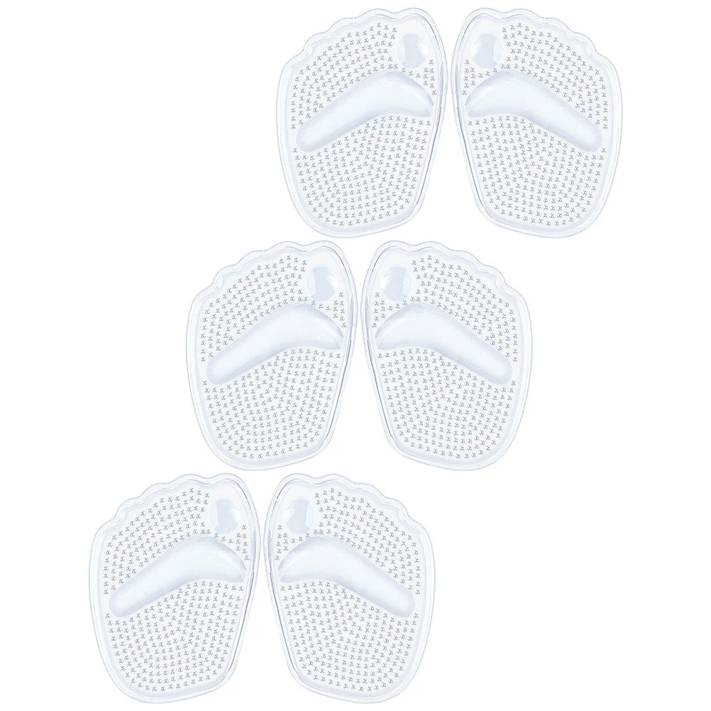 

3 пары, женские вставки для передней части стопы