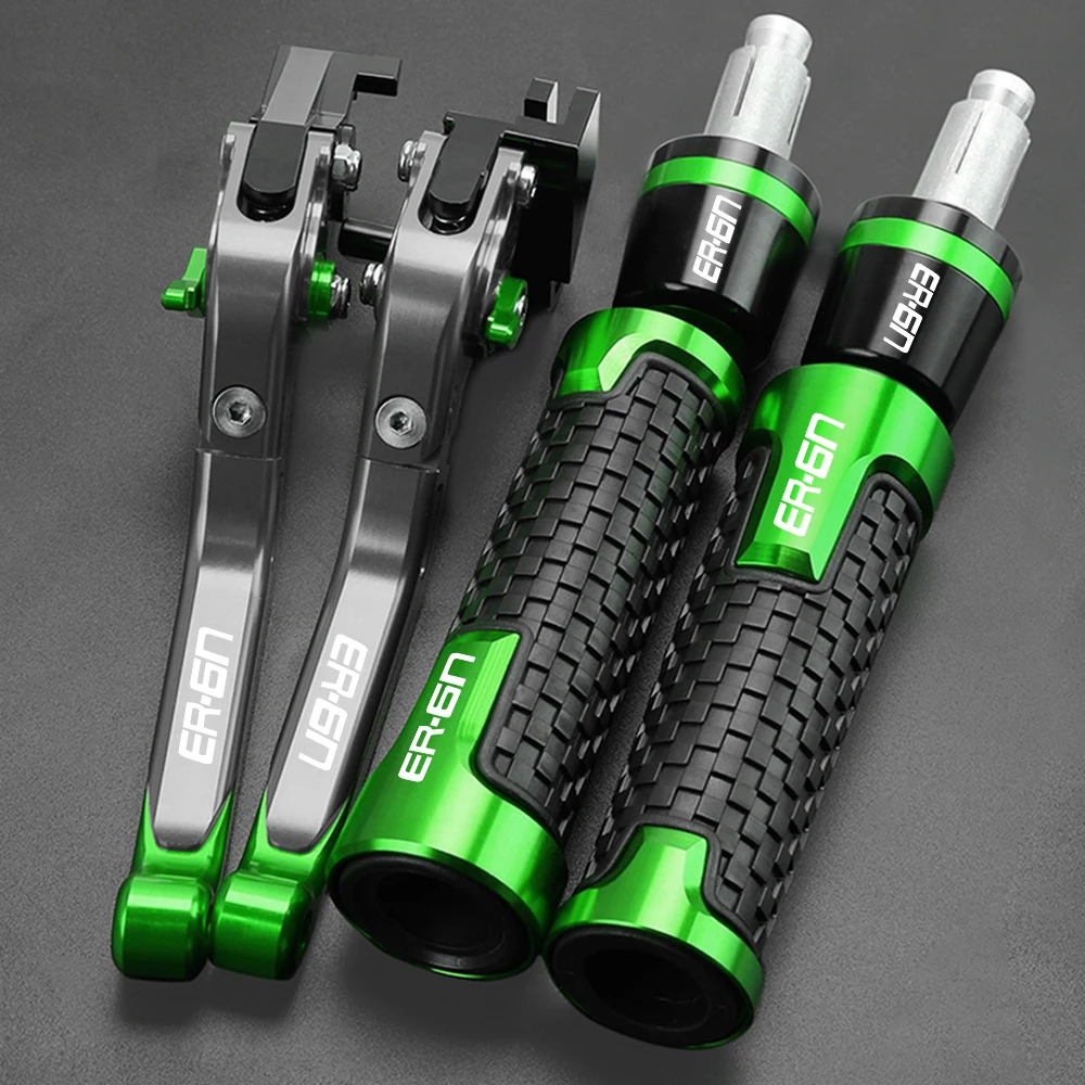 

ER-6N Motorcycle Adjustable Brake Clutch Levers Handle Grip Ends For KAWASAKI ER6N ER 6N 2009-2017 2016 2015 2014 2013 2012 2011