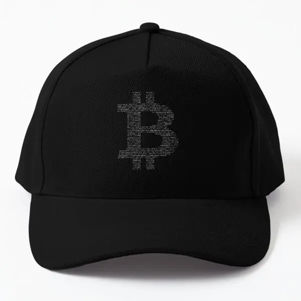 

Bitcoin Binary Black Baseball Cap Hat Mens Snapback Spring Women Printed Casual Sun Czapka Summer Boys Hip Hop Casquette Fish