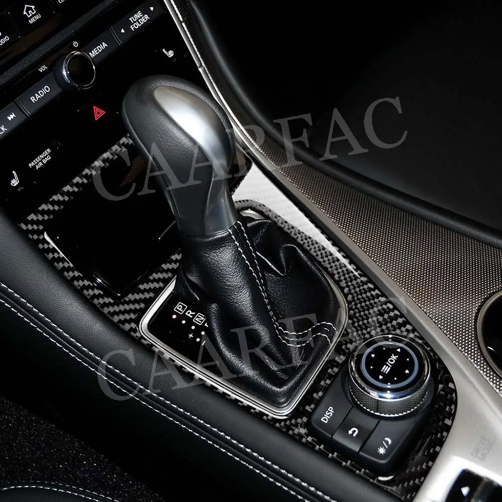 Отделка для автомобиля из углеродного волокна Infiniti Q50 Q60 2014 2015 2016 2017 2018 2019 2020 -