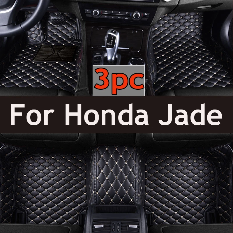 

Автомобильные коврики для Honda Jade FR4 FR5 2013 ~ 2020, роскошный кожаный ковер, автомобильные подкладки для ног, детали интерьера, автомобильные аксессуары