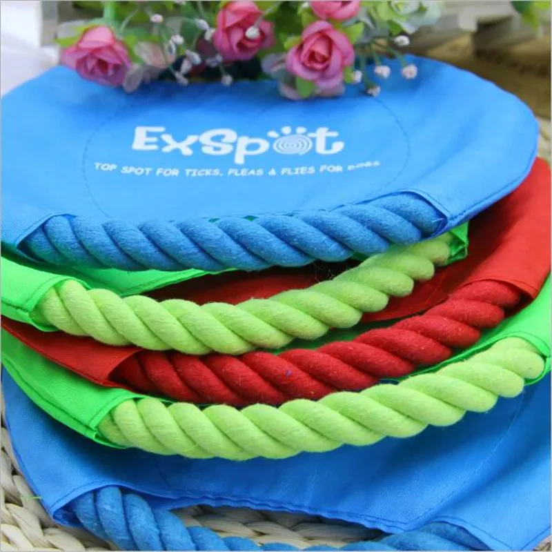 Durable Pet Dog Outdoor Training Puppy Flying Discs Toy High