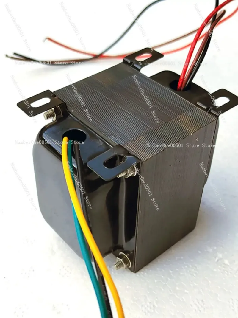 Фото Трансформатор 40W 5K: 0-4-8Ω с выходом push-pull для ламповых усилителей 6P3P/6L6/EL34, аудио трансформатор №3