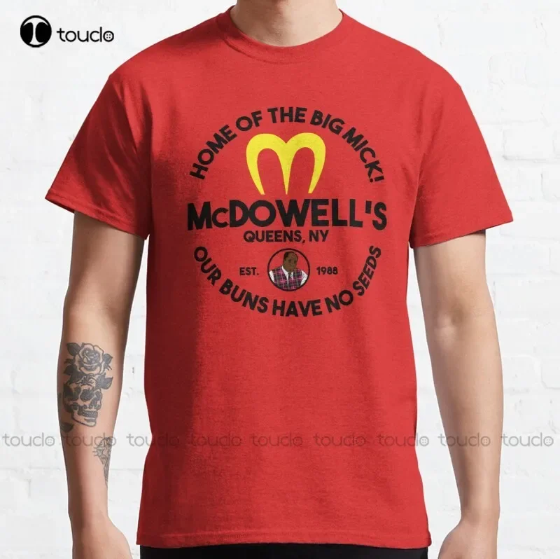 Фото Новая классическая футболка Mcdowell's, хлопковая футболка S-5XL, футболки для женщин, унисекс №1