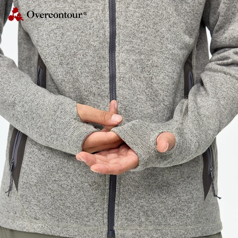 Overcontour X Ailaisen TianShan осень-зима для спорта на открытом воздухе теплая ветрозащитная