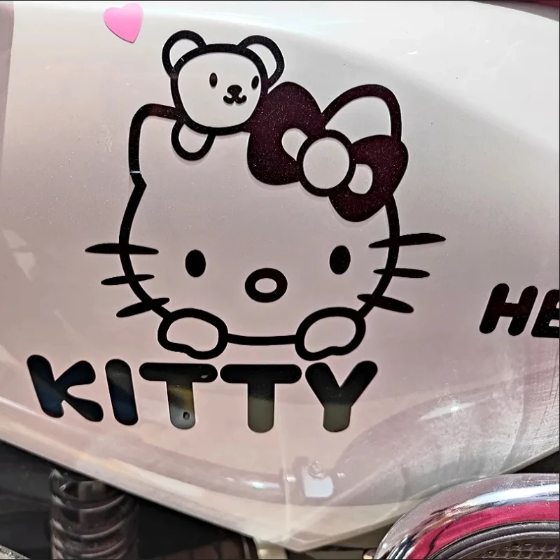 HelloKitty автомобильные кружевные полые модифицированные наклейки мультфильм Китти