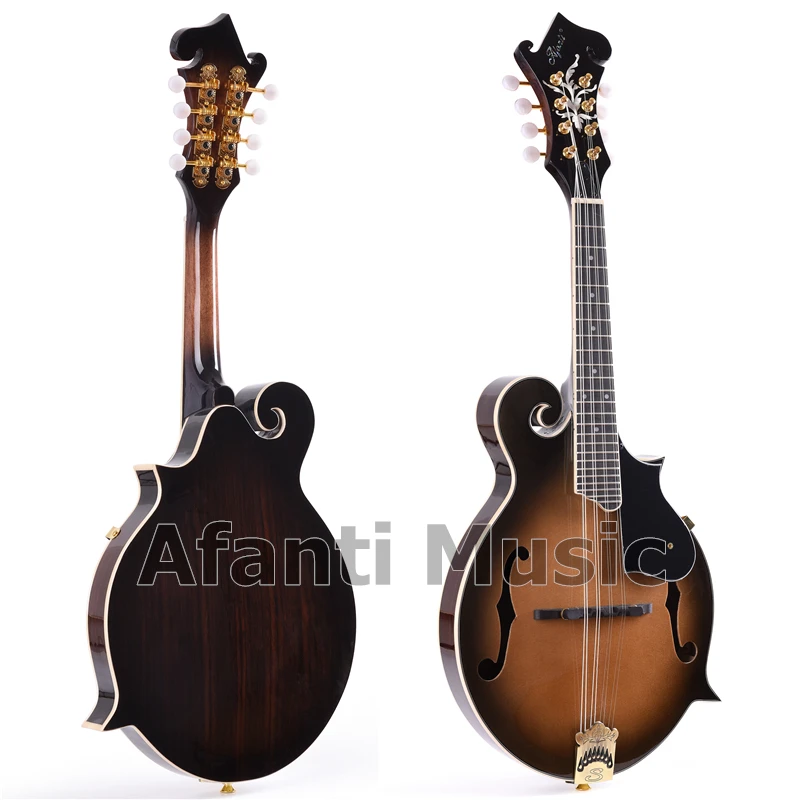 

Afanti Music Super 2022 Series Solid Spruce Top F Mandolin (AMF-607)