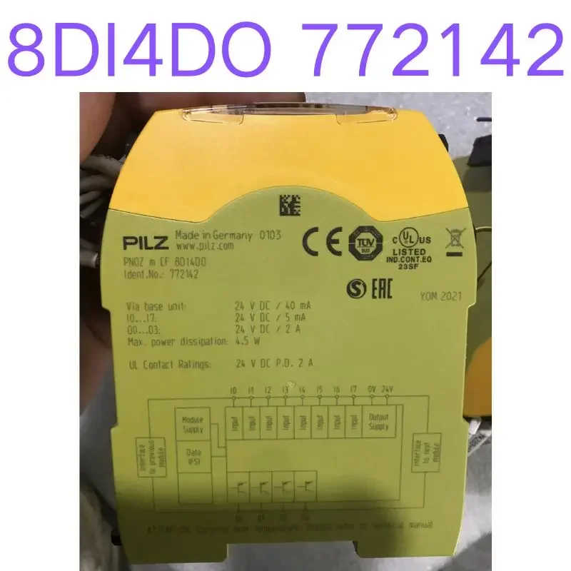 Second-hand test OK Safety relay model 8DI4DO 772142