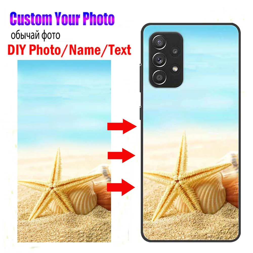 Индивидуальные чехлы с фотографиями для Samsung Galaxy A52 A72 A32 A53 A33 A73