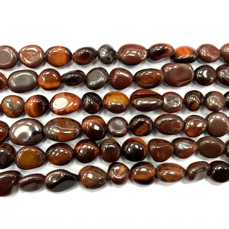 

Ywрол 8-10 мм искусственный камень Бусины красный тигровый глаз для изготовления ювелирных изделий своими руками женский браслет ожерелье се...