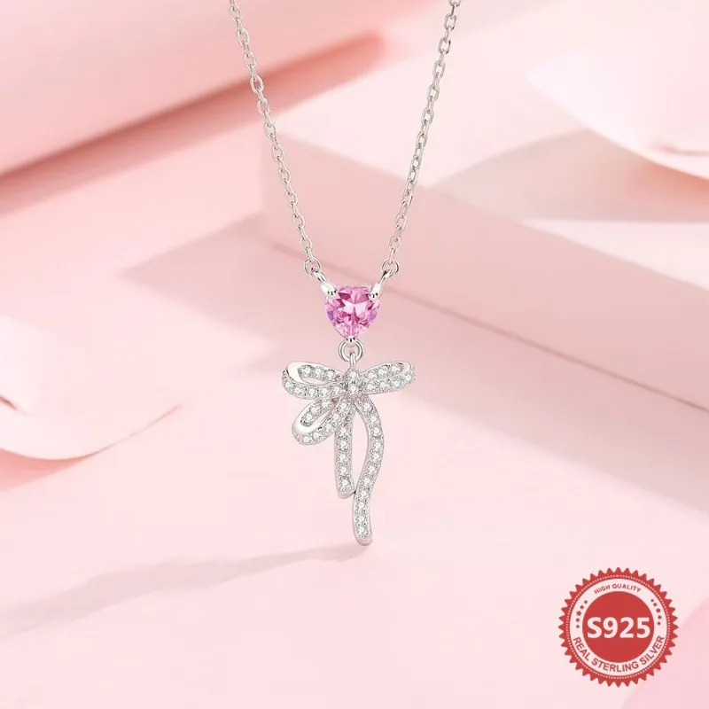 Комплект из колье и серёг серебра 925 пробы