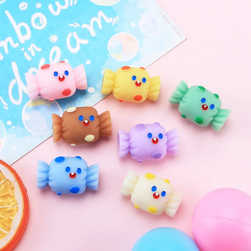 

10pcs Mix Cartoon Sweet Candy Resin Charms Cabochon Flatback for DIY Findings Phone Case Pendants Cute Jewelry Making Accessory