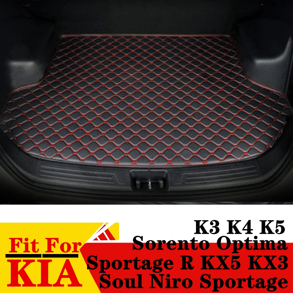 

Коврик для багажника автомобиля для KIA Sorento K5 Optima Sportage R Soul K3 K4 KX3 KX5 Niro, водонепроницаемый задний Чехол для груза, коврик для багажника