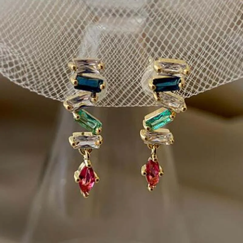 Женское простое украшение из серебра 925 пробы с паве