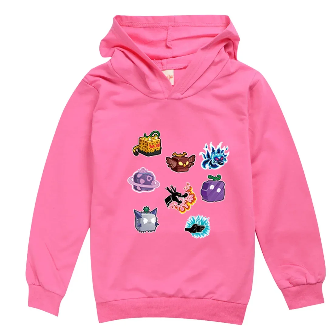 Толстовка с капюшоном New Game Blox Fruits детская весенняя толстовка пальто длинными