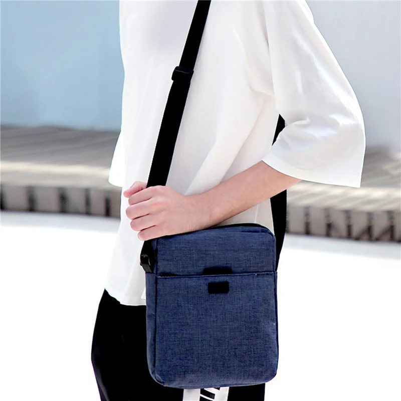 

Business Shoulder Bag for Men Work Canvas Husband Crossbody Bags Sling Bag Waterproof Man Shoulder Bag for 7.9' Ipad 2024