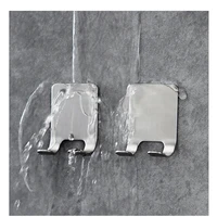 two pack stainless steel shaver rack bathroom hook toilet razor rack multi functional hardware pendant