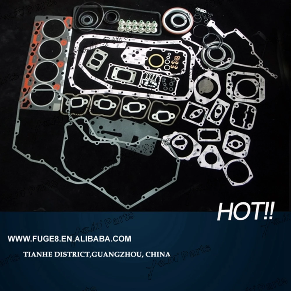 Полный комплект прокладок 4BT для запасных частей двигателя Cummins 4B 4BTA капитального