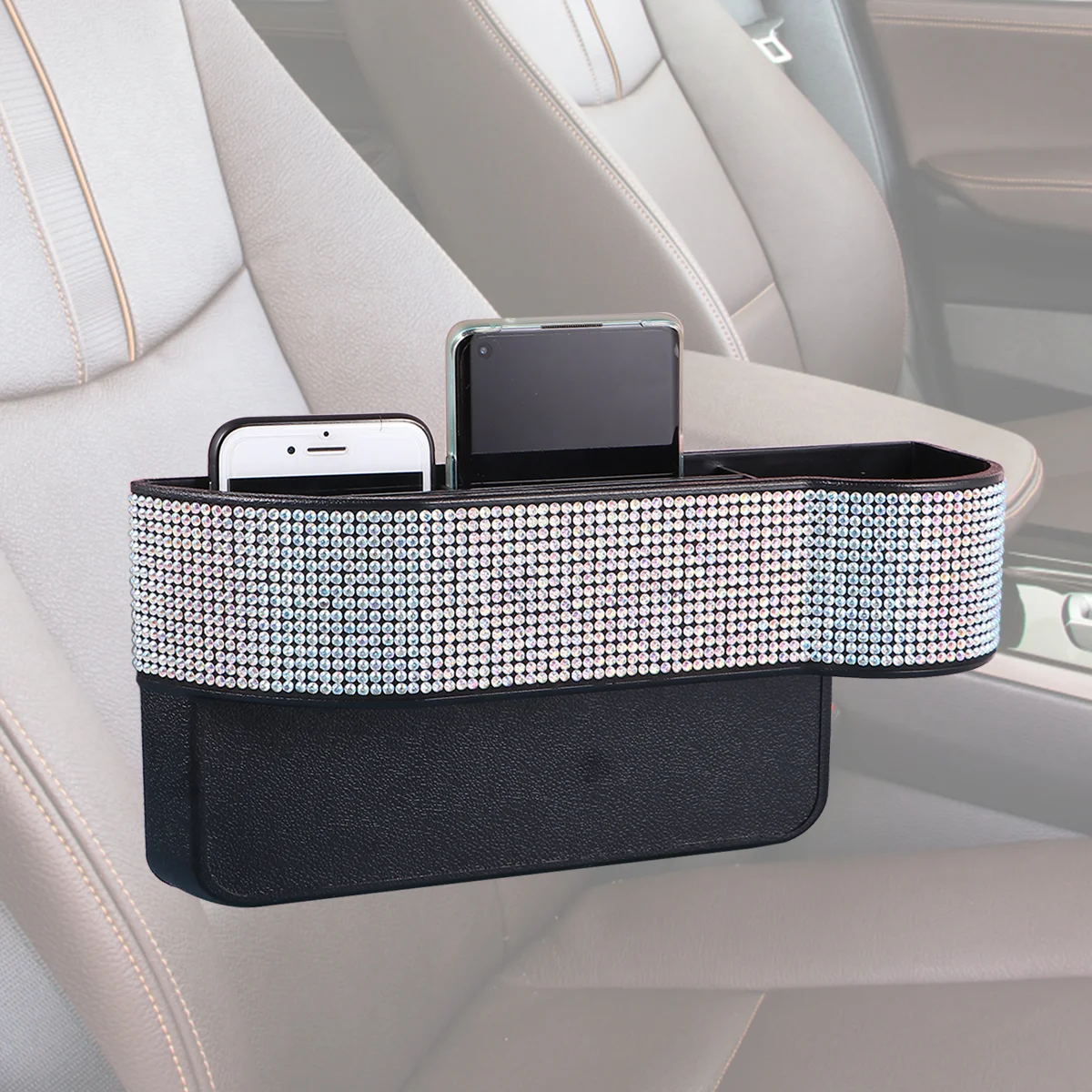 

1Pc Car Storage Box Automotive Trays Bags Coin Package for Car Backseat Car Organizer Auto Mobile Wallet