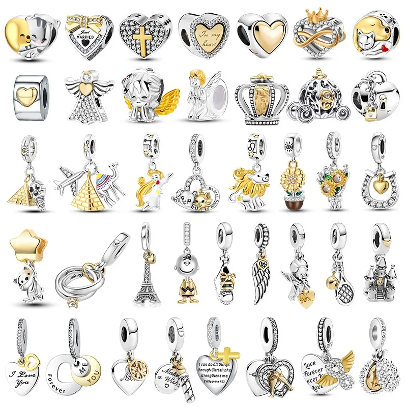 Бусина-Шарм Корона Ангела из серебра 925 пробы для браслета Pandora