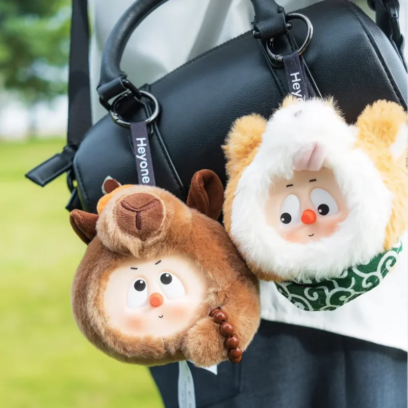 Фото Новинка в наличии Heyone Emodo, плюшевая животное, город, слепая коробка, игрушка, Коллекционная фигурка, модный плюшевый кулон, кавайные коллекционные подарки №5