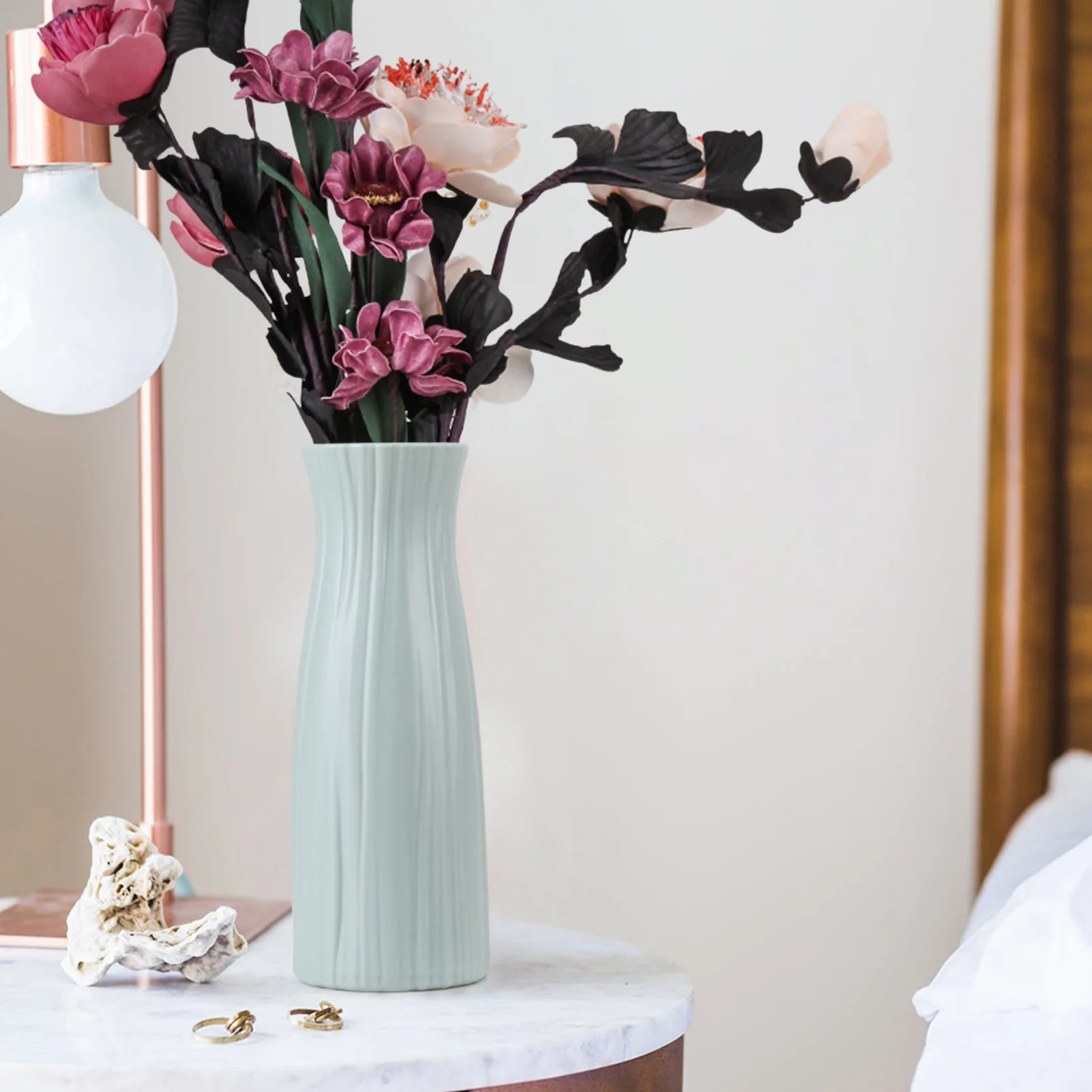 Пластиковая ваза для цветов простая оригами современный Художественный