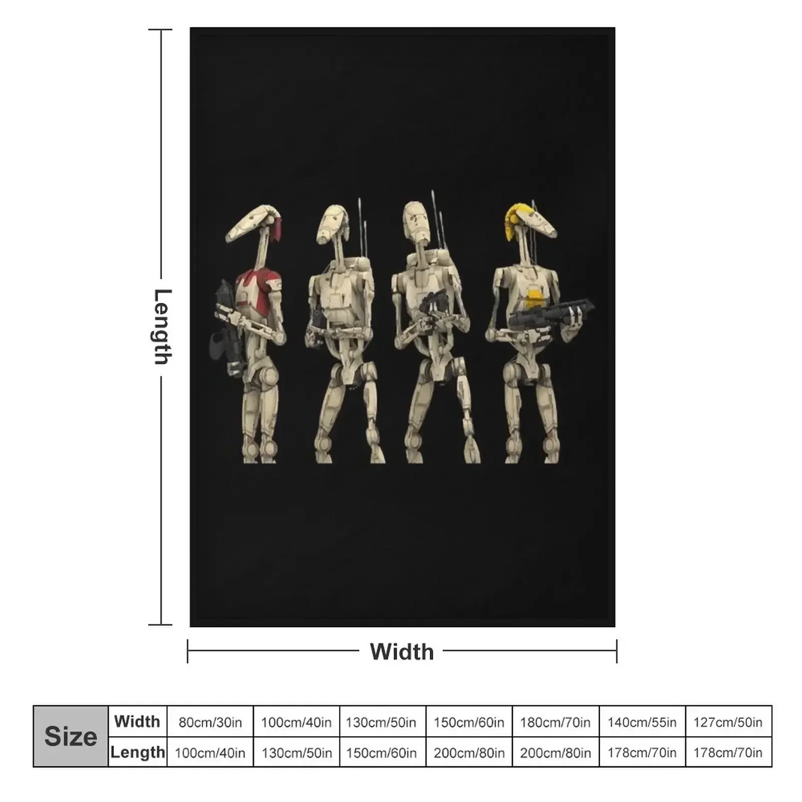 Одеяло B1 Battle Droids детские многофункциональные фланелевые одеяла для сна