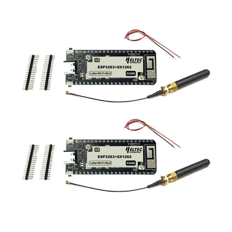 

2 шт. LoRa Wireless stick Lite V3 ESP32-S3FN8 + SX1262(WiFi/BLE/LoRa) Lora макетная плата для Arduino